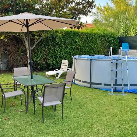 Дом отдыха Galihost - Casa Con Piscina A 100 Metros De La Playa, En Санхенхо